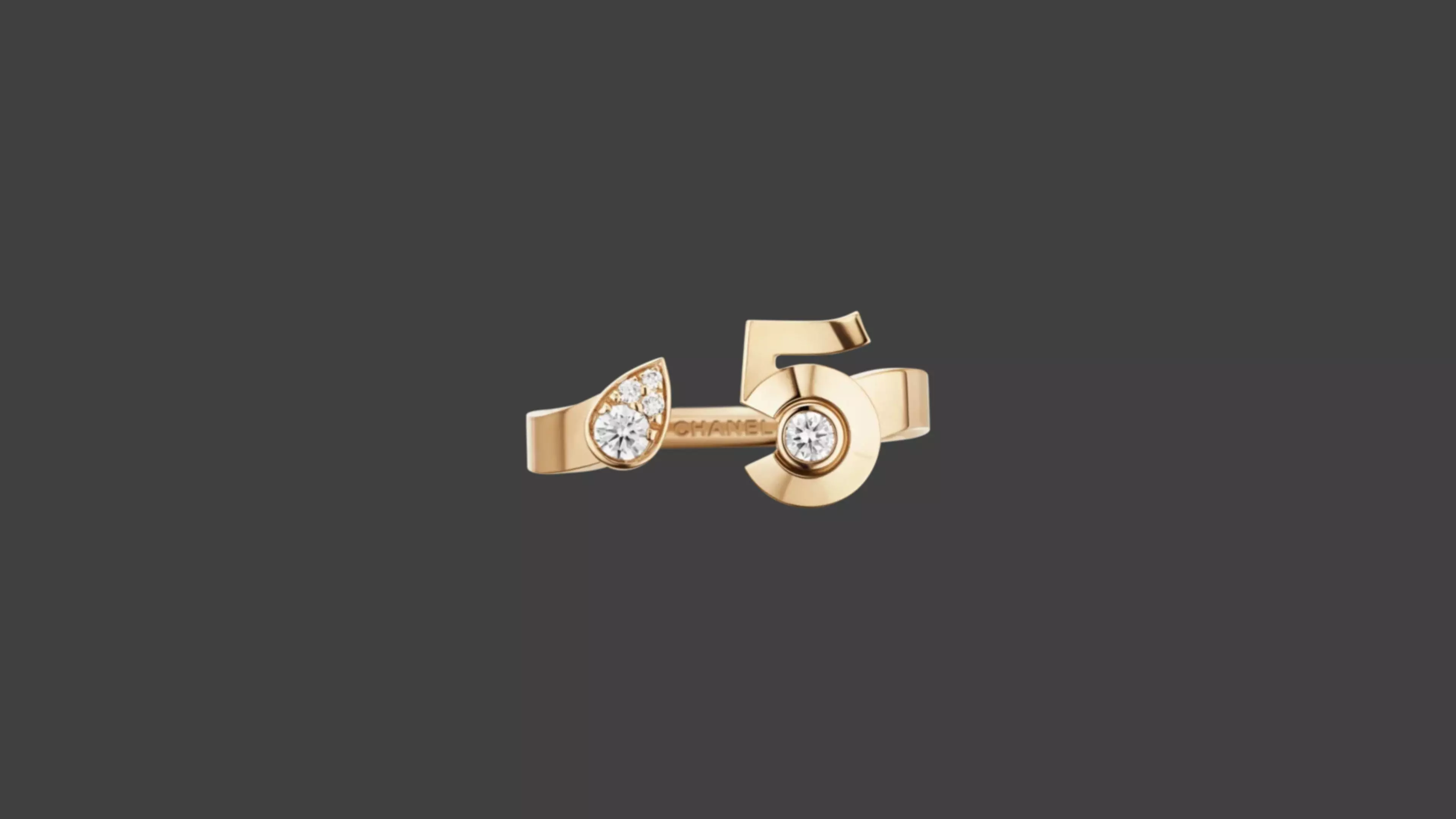 CHANEL - EXTRAIT DE N5 - RING 3D print model