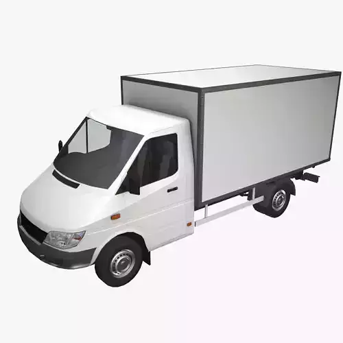 Box Van Truck --414--