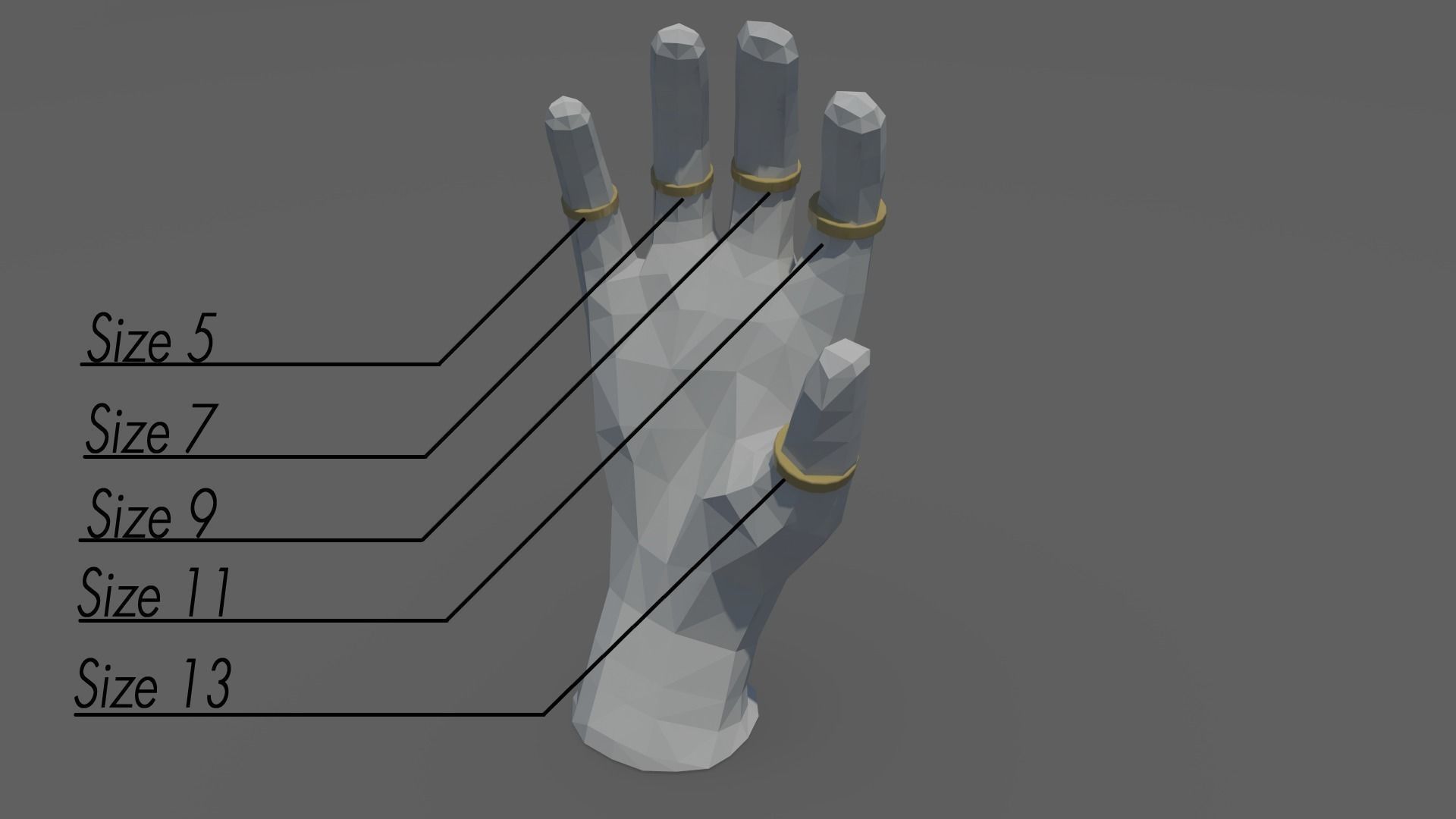 3D Printable Jewellery Mannequin  3D print model_4