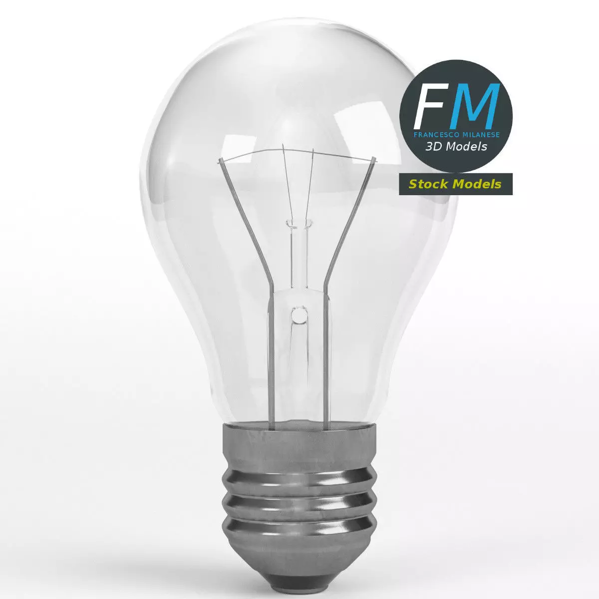 Light bulb 1 3D model_0