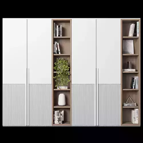 Cabinet with shelves 69