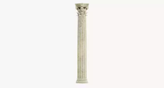 -Corinthian Column - Old-