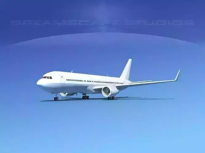 Boeing 767-300 Unmarked 1