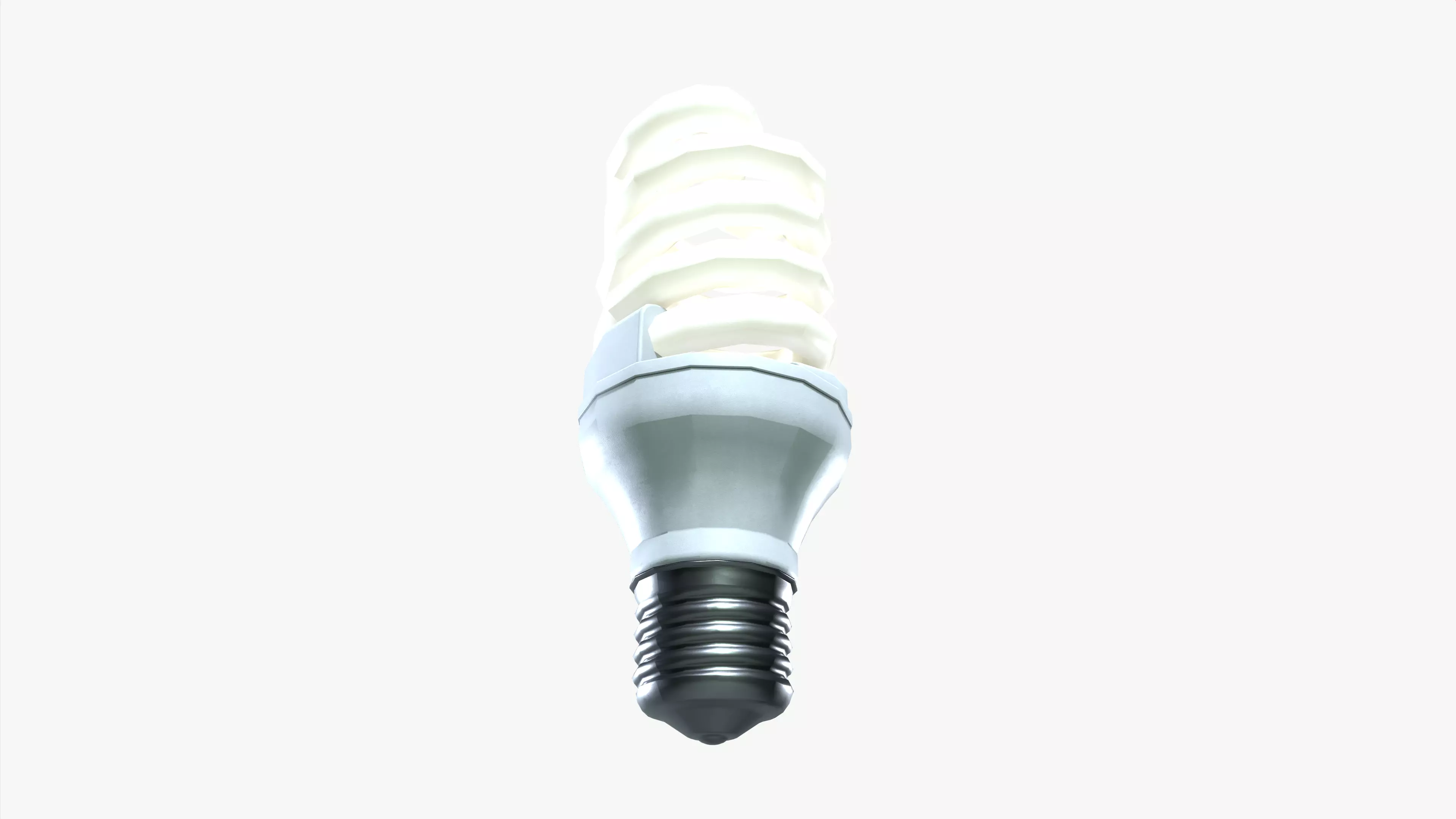 Led Light Bulb Low-poly 3D model