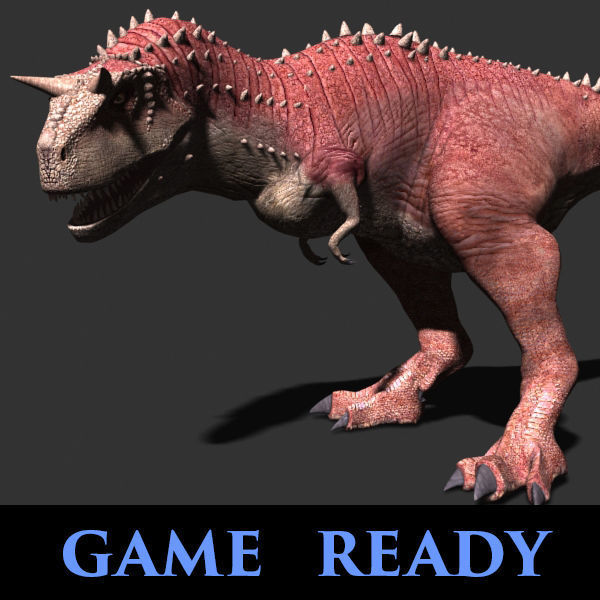 Carnotaur Resurrection - Game ready 3d model