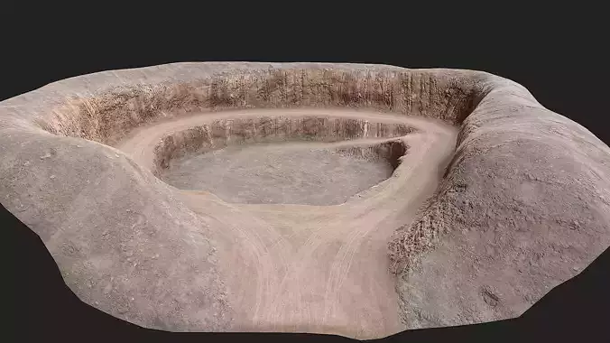 Open Pit Mine Opening 3 