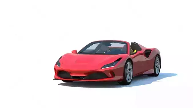 red convertible sports car