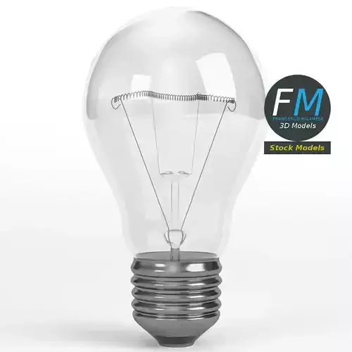 Light bulb 2 3D model
