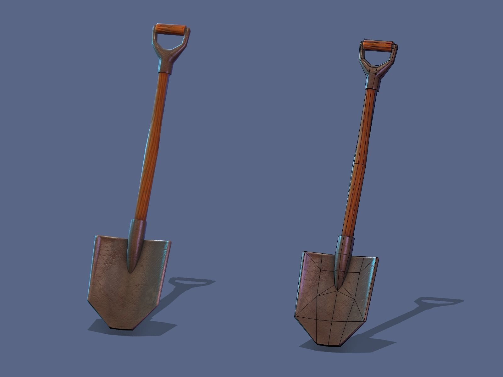Graveyard Package Low-poly 3D model_8