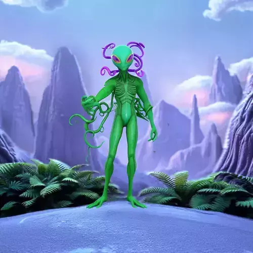 Mystic Tentacle Creature model pack