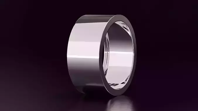 Mens wedding band N13 10mm EU60