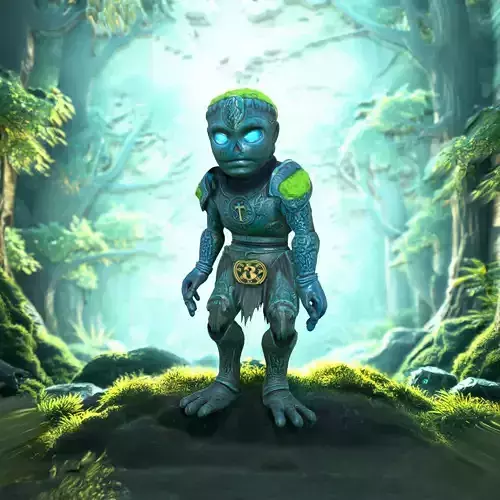 Mystical Warrior Automaton model pack