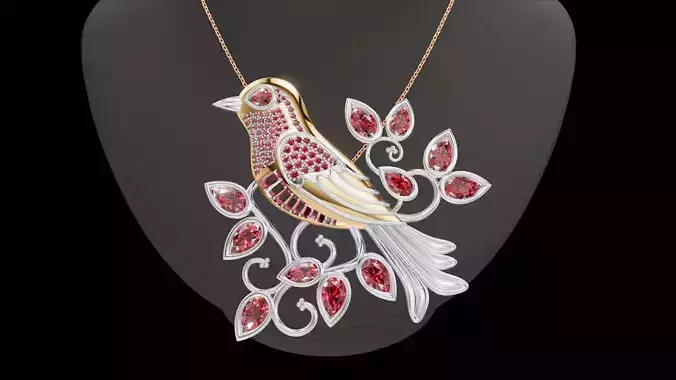 Blossom Percher Pendant