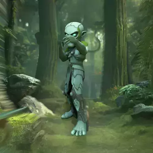 Mystic Goblin Warrior model pack