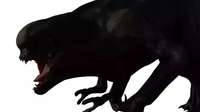 Distortus Rex Mutant Dinosaur 3D Model