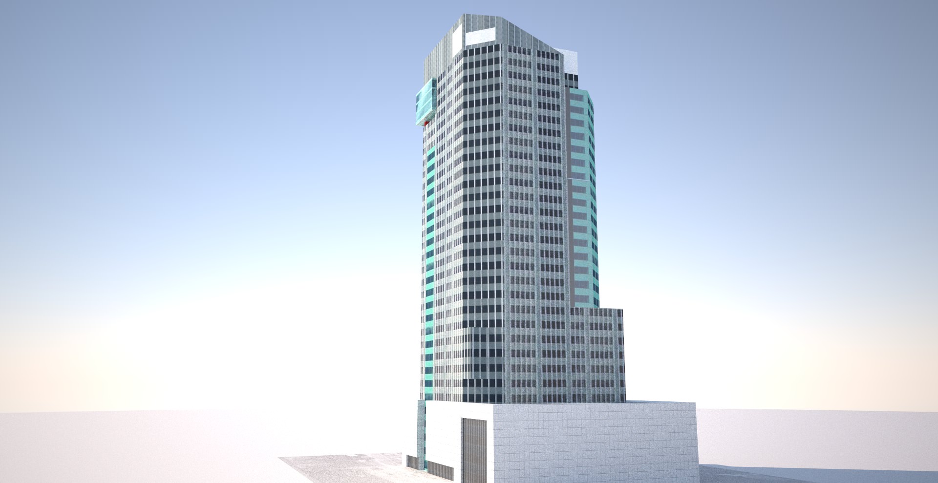 179 Turbo Street low poly 3D model_1