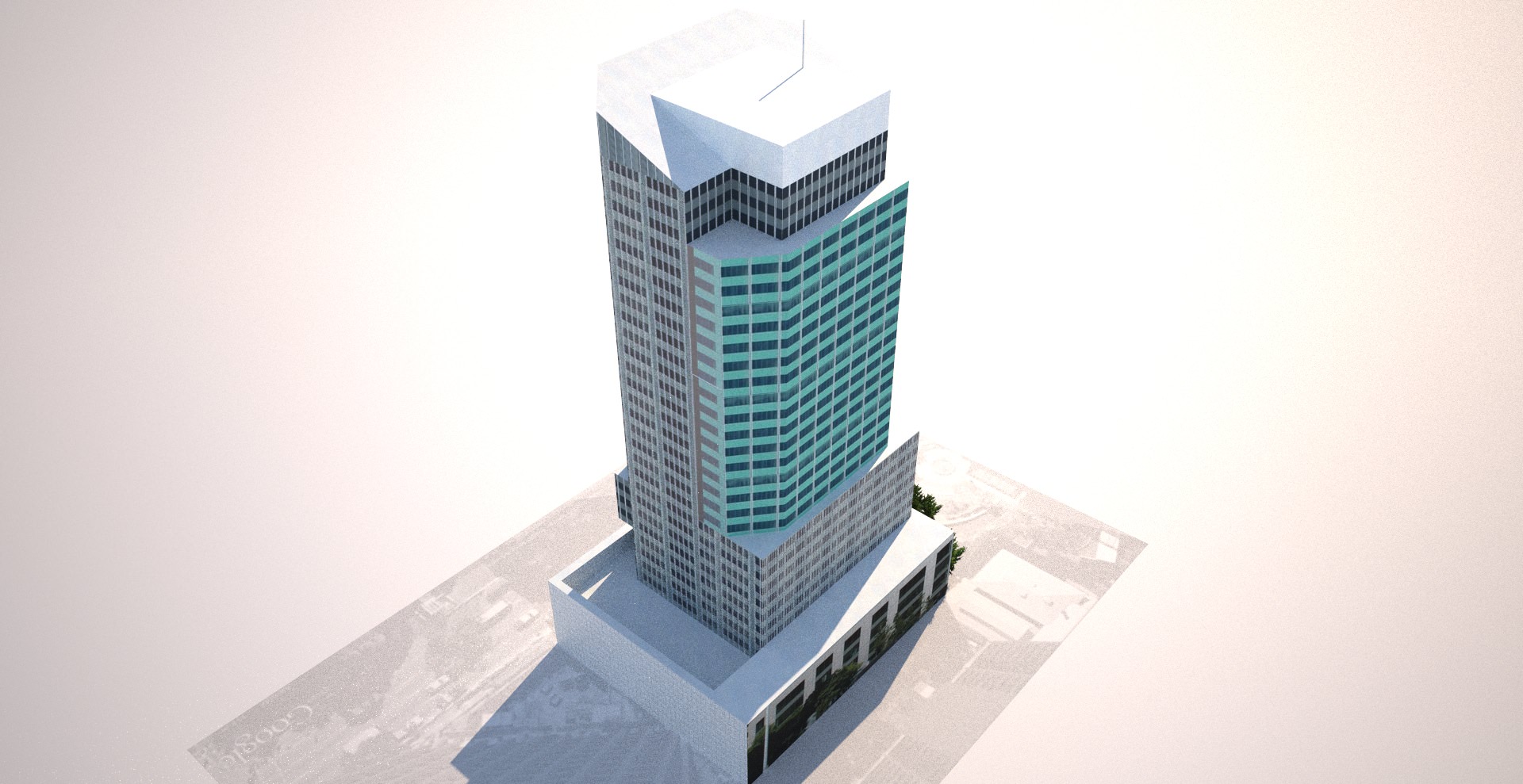 179 Turbo Street low poly 3D model_3