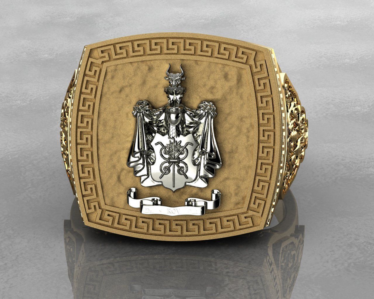 Men Ring 3D print model_2