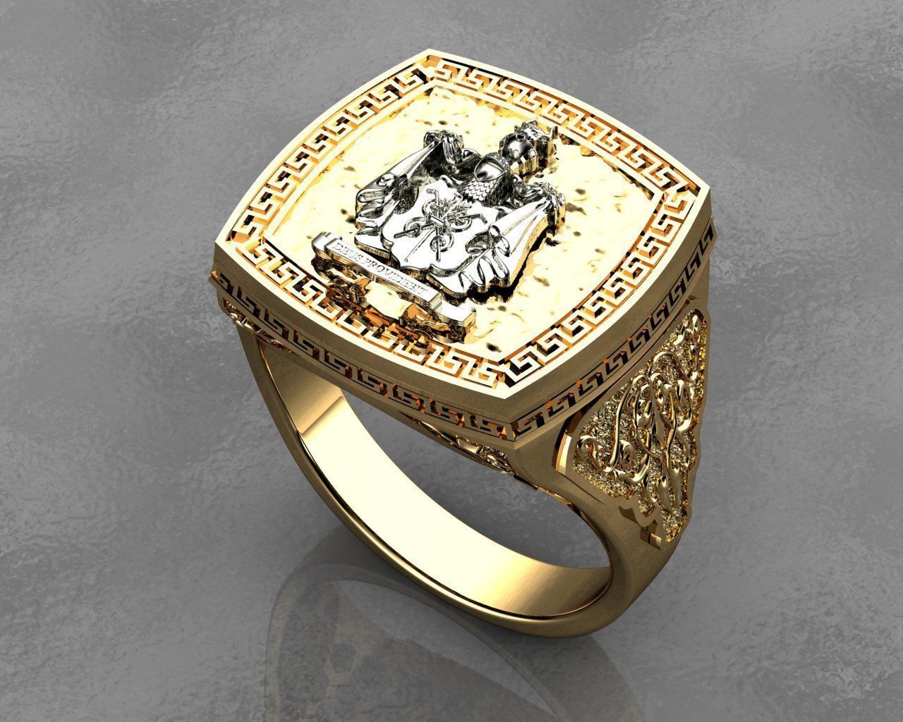 Men Ring 3D print model_1