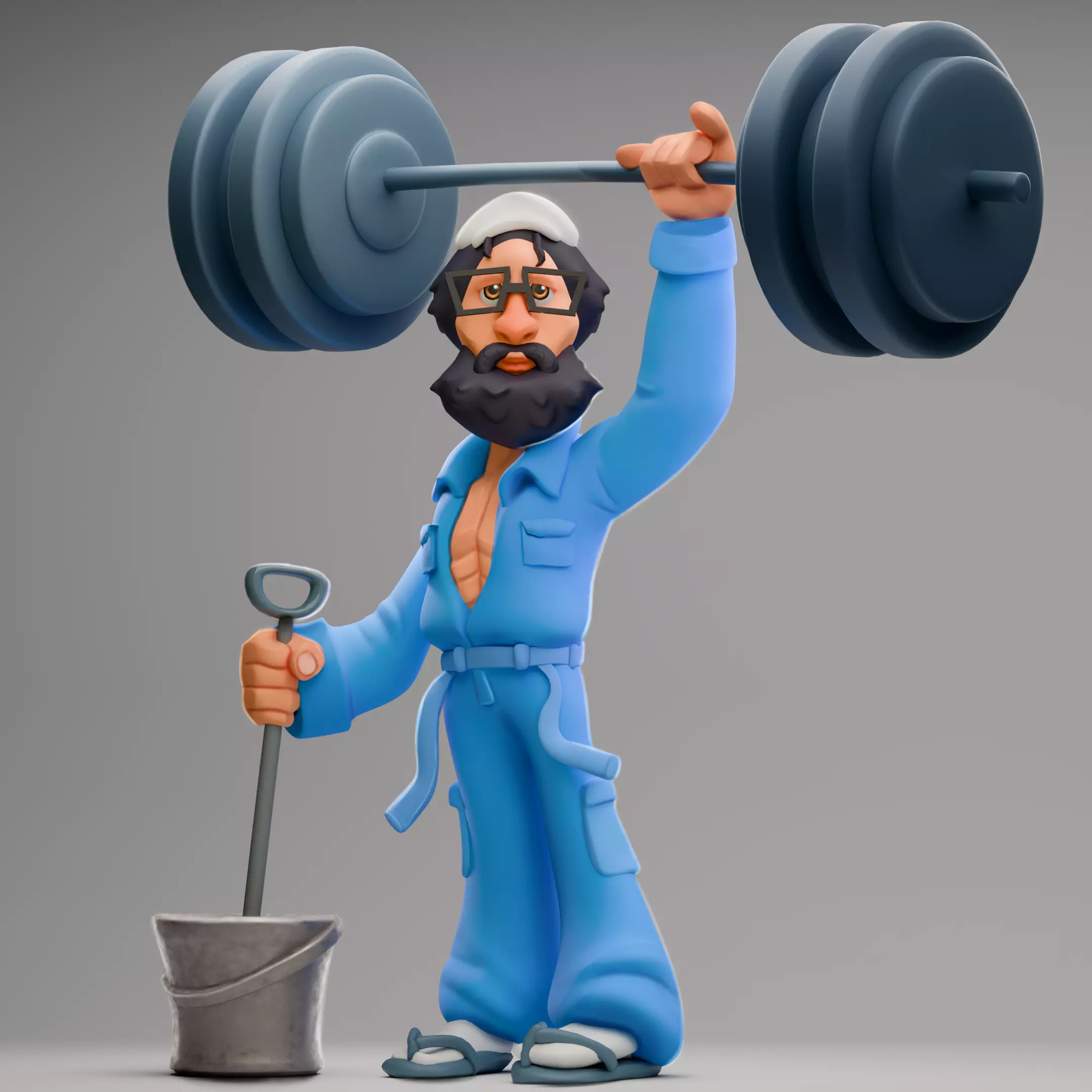 Anatoly - Figurine 3D print model