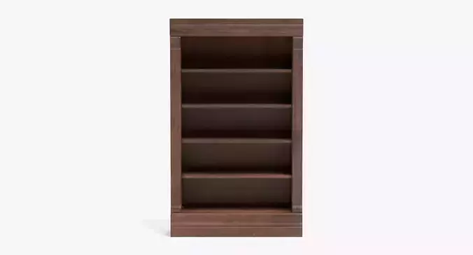 -Empty Bookshelf-