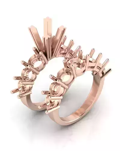 solitaire engagement jewelry ring