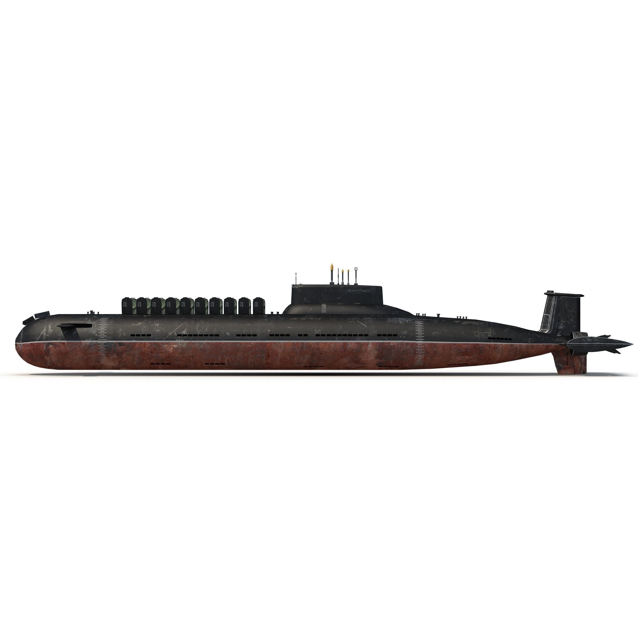 Submarine 3D model_6
