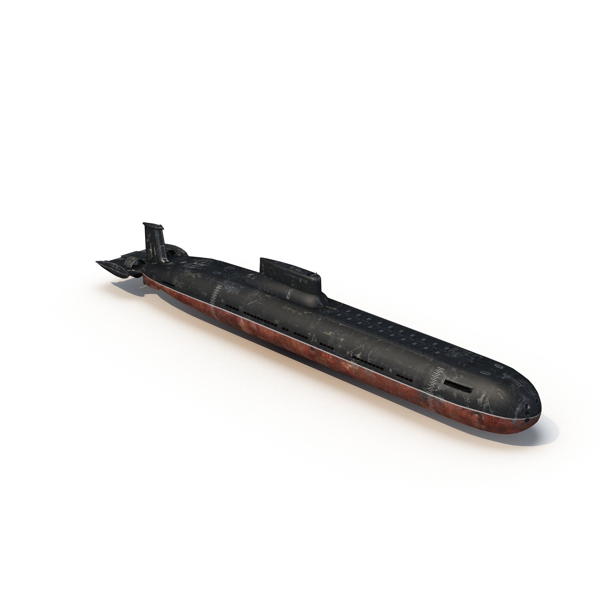 Submarine 3D model_4