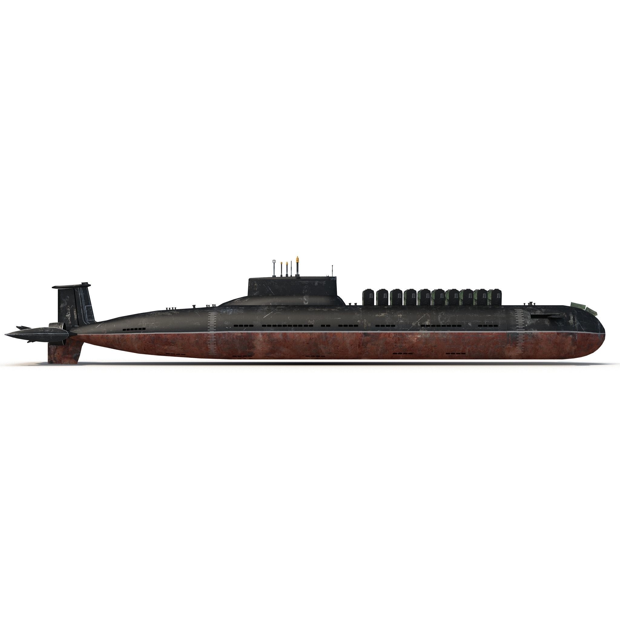 Submarine 3D model_12