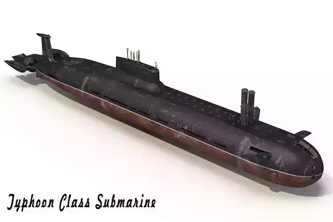 Submarine 3D model