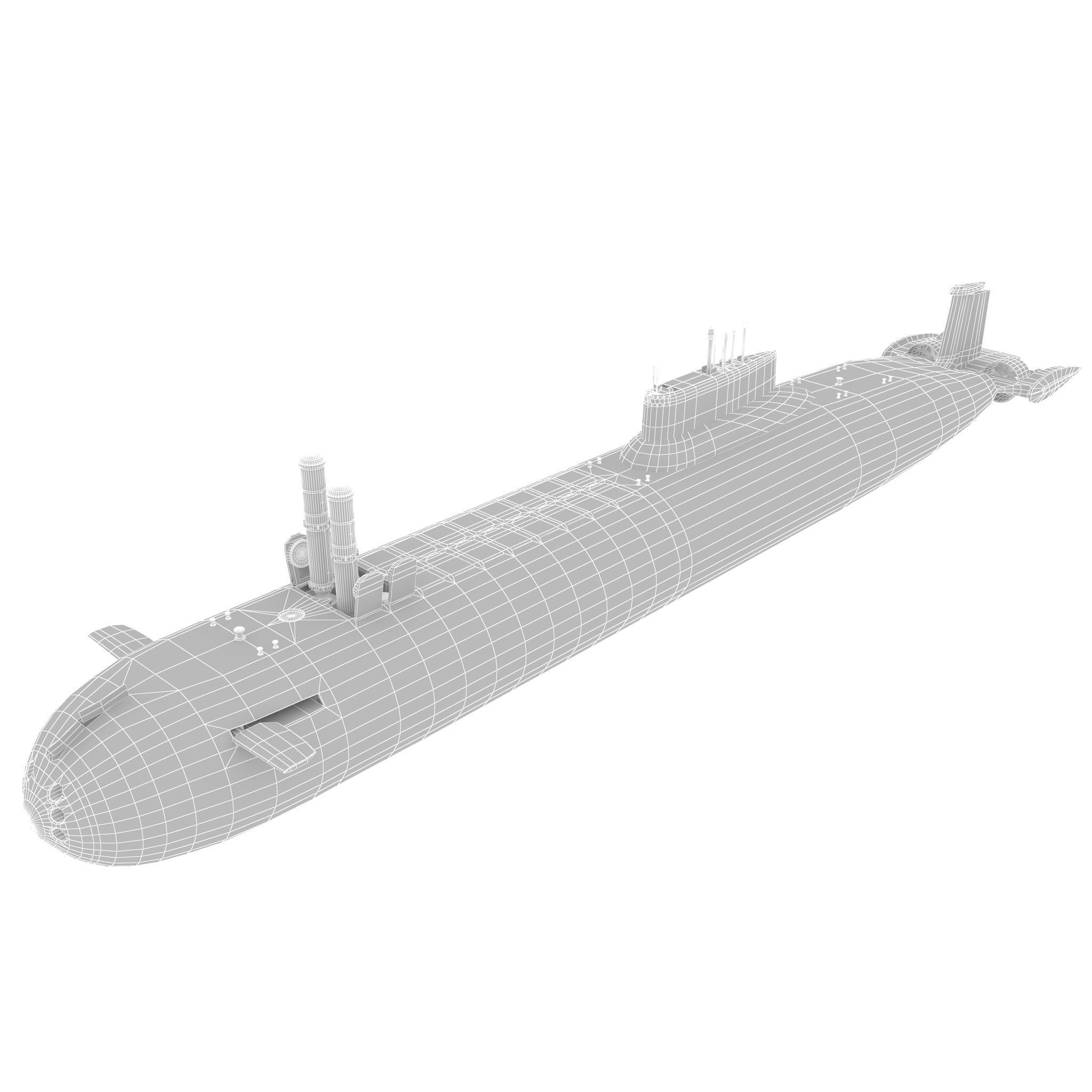 Submarine 3D model_17