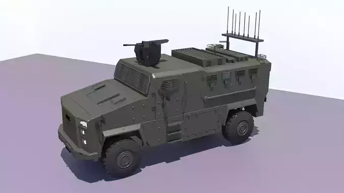 BMC KIRPI II 4X4 TURKISH ARMY 