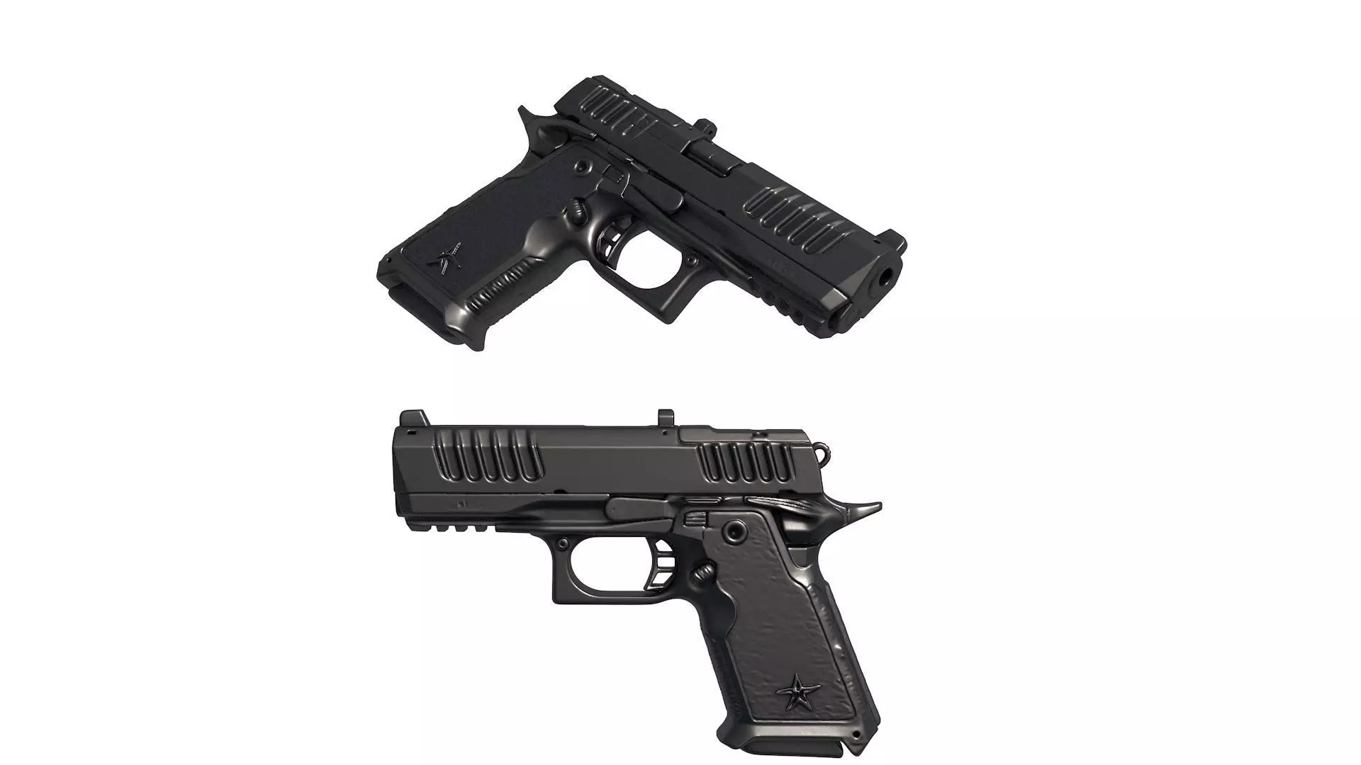 Staccato HD P4 3D print model
