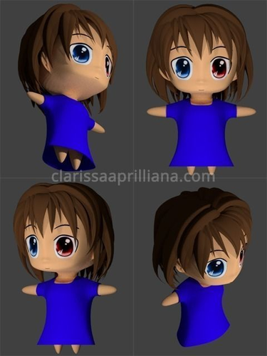 Chibi Anime Character