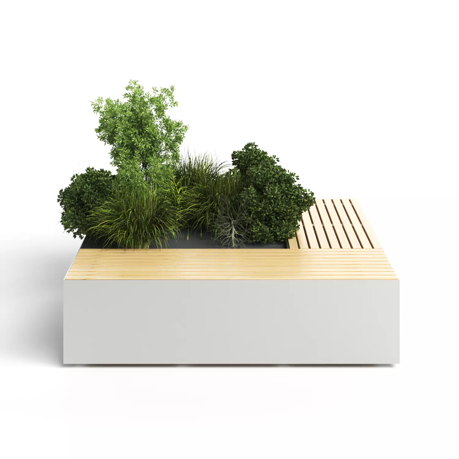 Seating Planter 3D model