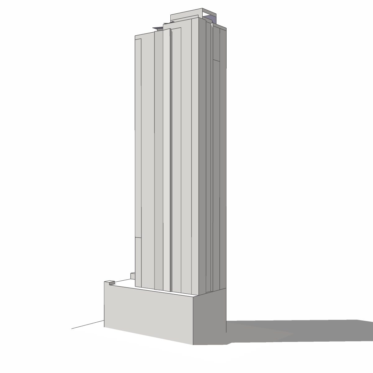 212 On Margaret low poly 3D model_4