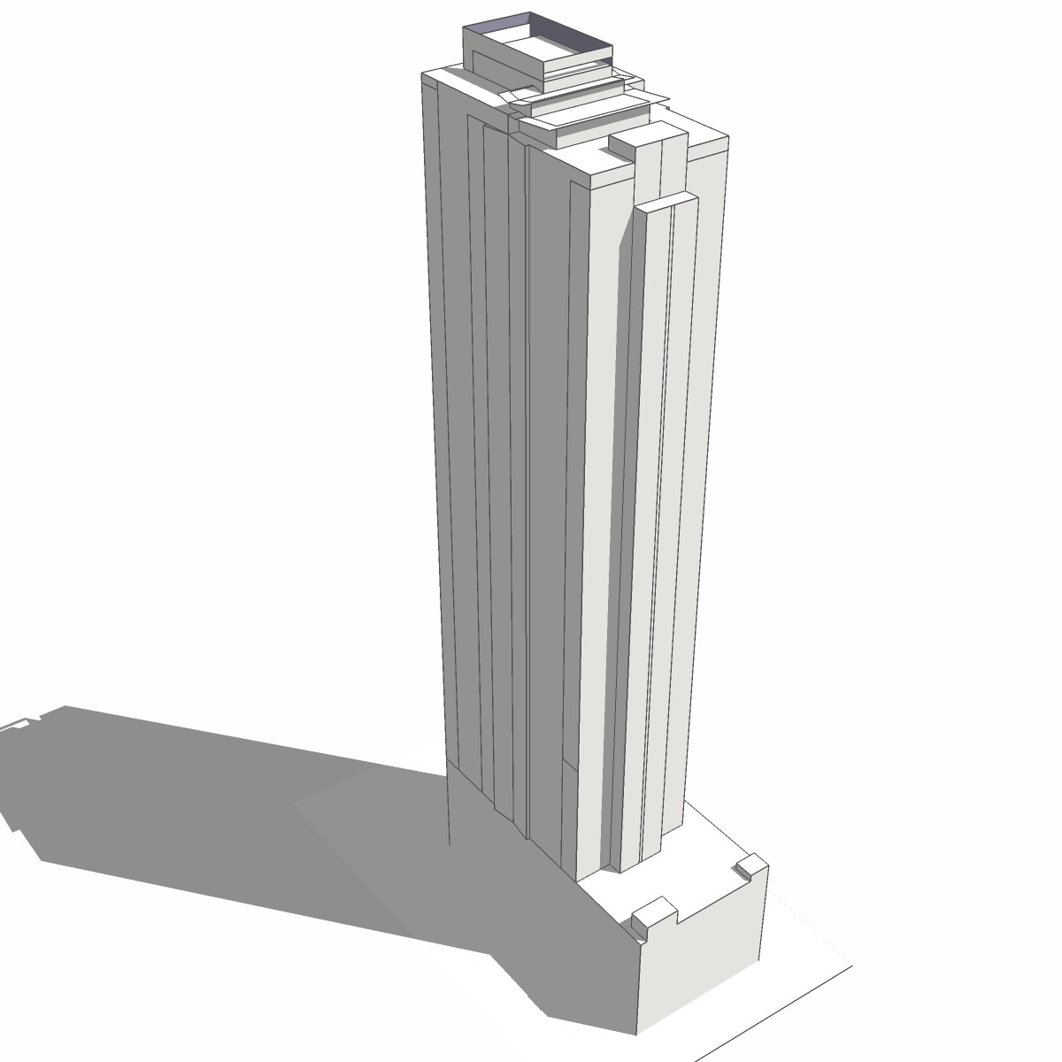 212 On Margaret low poly 3D model_5