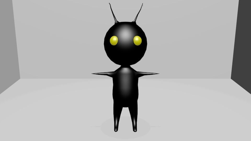 Heartless Shadow 3D Models 3D model
