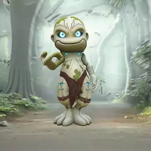 Mystical Stone Golem model pack