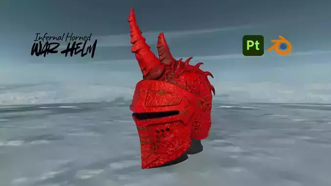 Infernal Horned War Helm