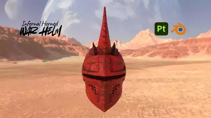 Infernal Horned War Helm