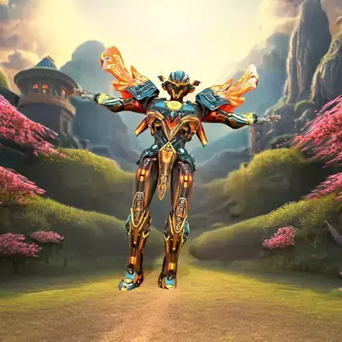 Futuristic Warrior Armor model pack