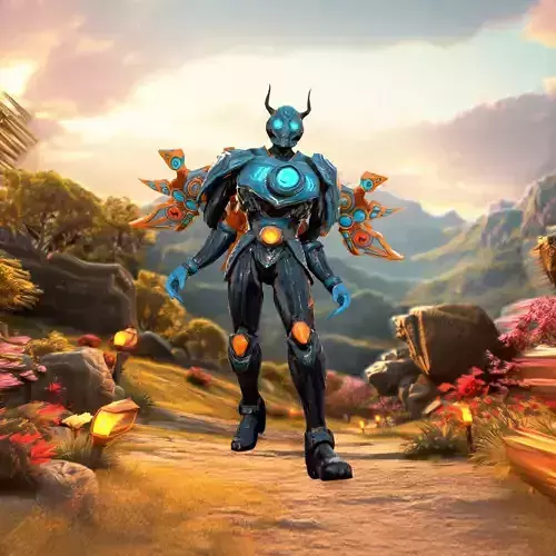 Neo Mechanical Warrior model pack