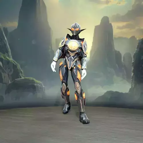 Futuristic Battle Armor model pack