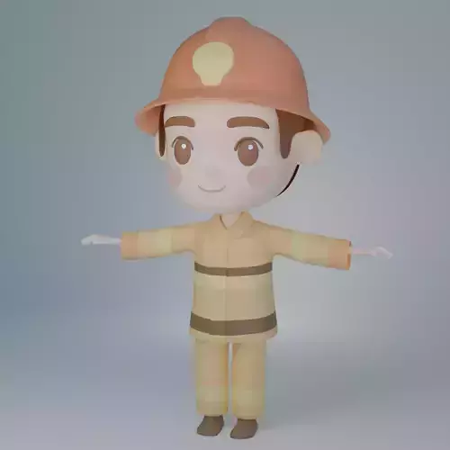 Fire Man character