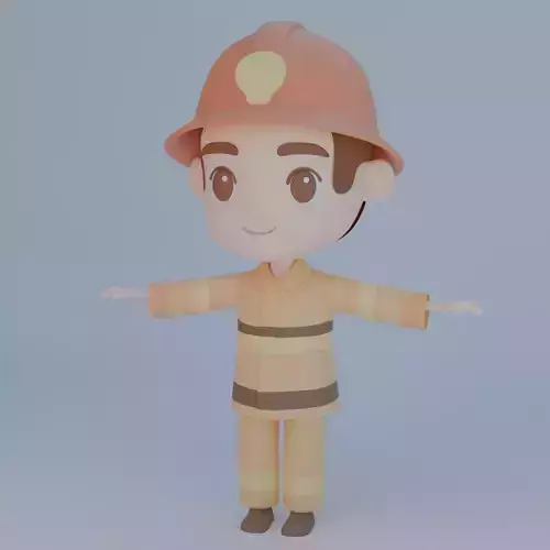 Fire Man character