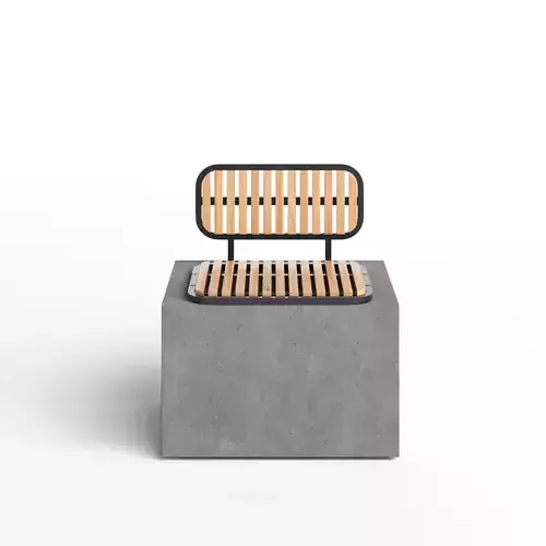 Bayside Straight Bench 01