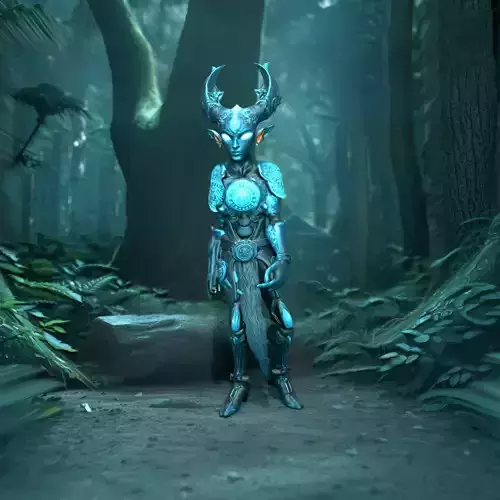 Enchanted Warrior Armor model pack