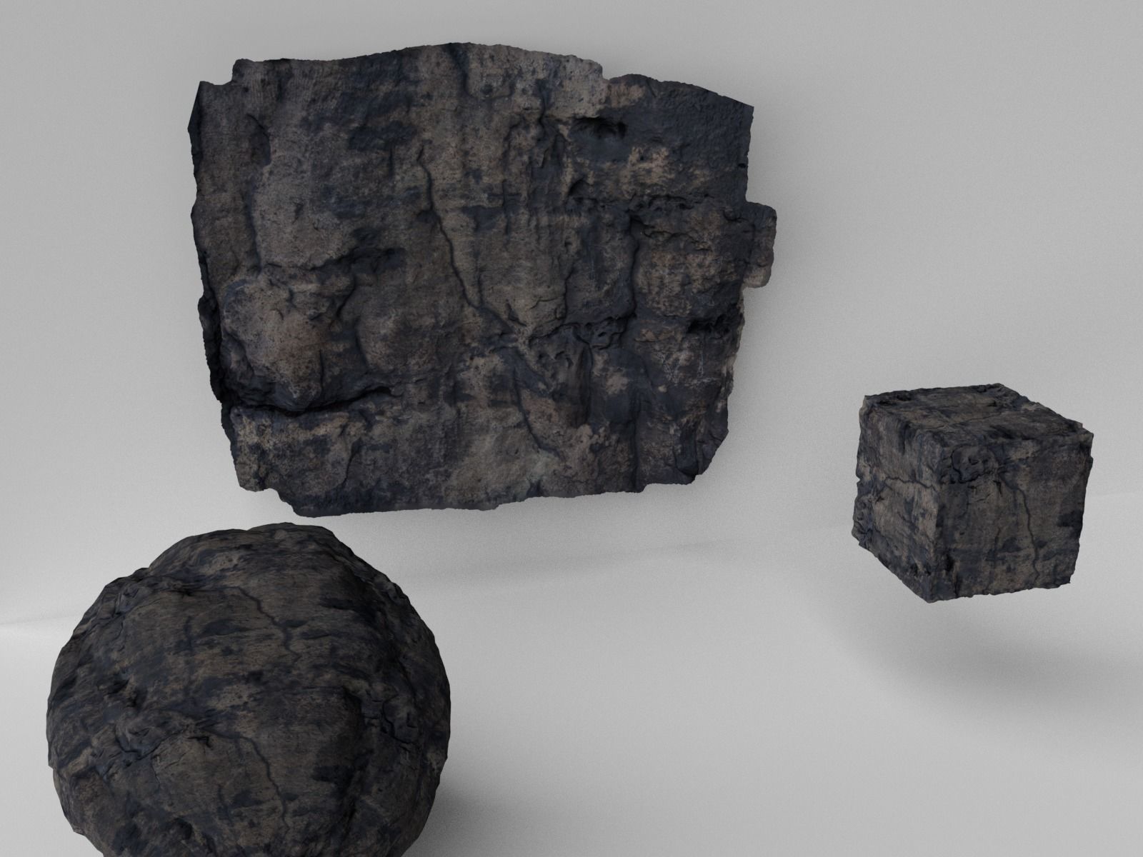 Sandstone Surface and 4k Texture Low-poly 3D model_0