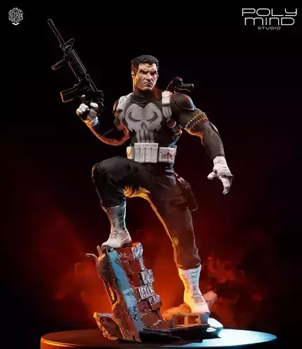 Punisher statue